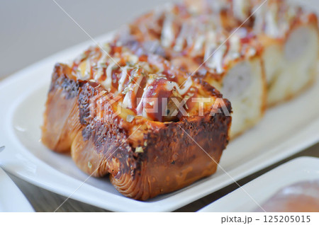 sausage Bread or Pull Apart Bread or sausage danish bread 125205015