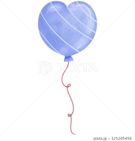 Watercolor party balloon6 125205458