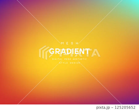 Abstract gradient background. Sunset beach or summer colors. 125205652