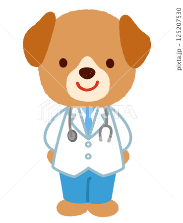 かわいいイヌのお医者さん 125207530