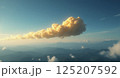夕焼けに染まる雲 125207592