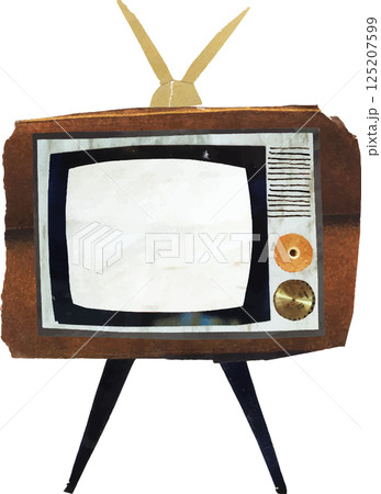 レトロ家電　テレビ　ブラウン管 125207599
