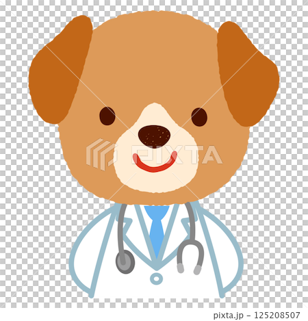 かわいいイヌのお医者さん 125208507
