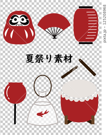 Summer festival material 125208968