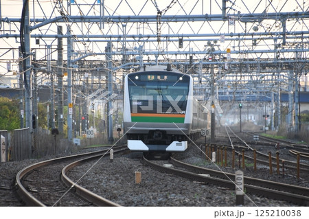 東海道線 鎌倉(客貨)踏切 東海道線 鎌倉(客貨)踏切 125210038