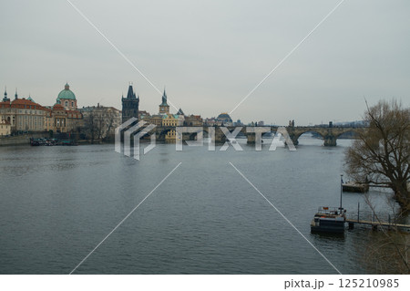 Prague In The Morning Waking Up Prague In The Morning Waking Up 125210985