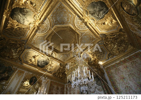 世界遺産ヴェルサイユ宮殿の旧城の天井 125211173