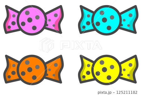 駄菓子で甘くて美味しい飴のお菓子 125211182