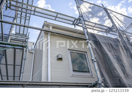 戸建て家屋の外壁修繕工事 雨樋 戸建て家屋の外壁修繕工事 雨樋 125211539