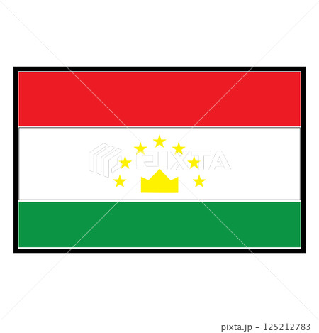 vectors illustration tajikistan country flag icon symbol design vectors illustration tajikistan country flag icon symbol design 125212783