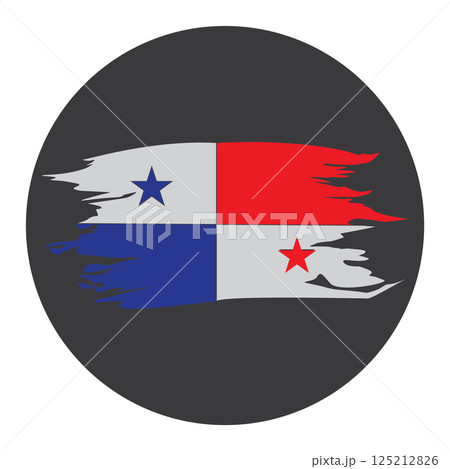 vectors illustration panama country flag icon symbol design 125212826