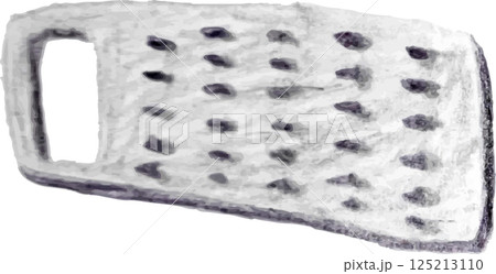 色鉛筆で描いたおろし金 色鉛筆で描いたおろし金 125213110