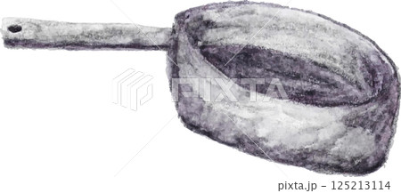 水彩色鉛筆で描いた鍋 125213114