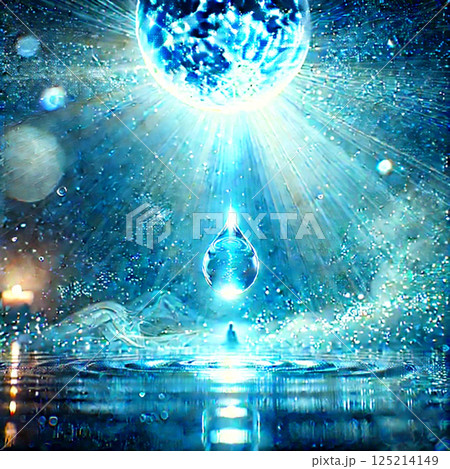 幻想のしずくと水の祈り 125214149