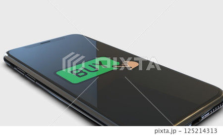 Smartphone with Buy button on the screen Smartphone with Buy button on the screen 125214313