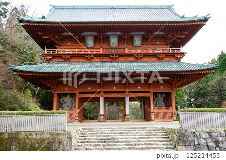 世界遺産高野山 西の入り口大門 和歌山県 世界遺産高野山 西の入り口大門 和歌山県 125214453