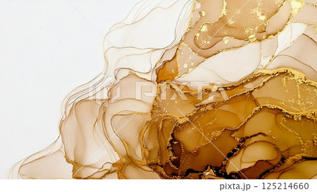 高級感のある薄くて淡いアルコールインクアート ゴールド ベージュ 背景素材 AI生成素材 高級感のある薄くて淡いアルコールインクアート ゴールド ベージュ 背景素材 AI生成素材 125214660