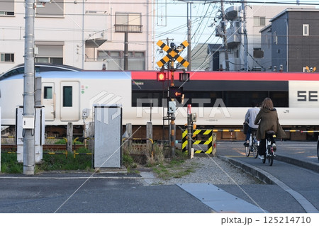 横須加線　鎌倉車輌センター踏切 125214710