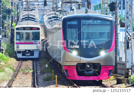 鉄道 私鉄:京王電鉄 5000系(2代) ・7000系 明大前~下高井戸 間 鉄道 私鉄:京王電鉄 5000系(2代) ・7000系 明大前~下高井戸 間 125215517