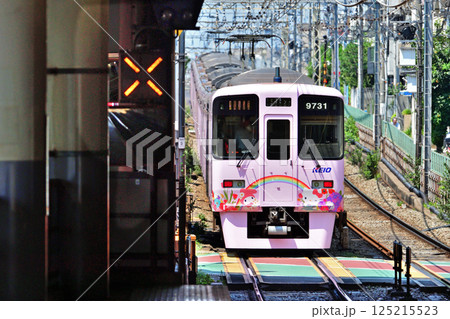 鉄道 私鉄:京王電鉄 9000系 下高井戸 駅 鉄道 私鉄:京王電鉄 9000系 下高井戸 駅 125215523