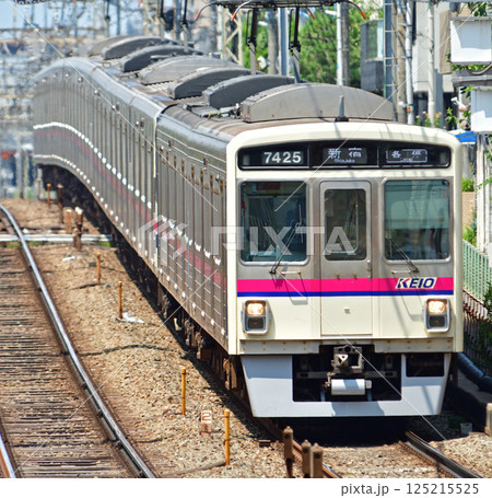 鉄道　私鉄：京王電鉄　7000系　桜上水～下高井戸 間 125215525