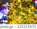 クリスマス　ツリー　イルミ　イルミネーション 125215672
