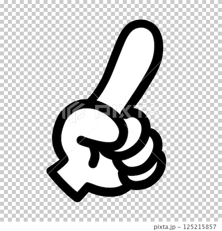 Finger pointing 125215857