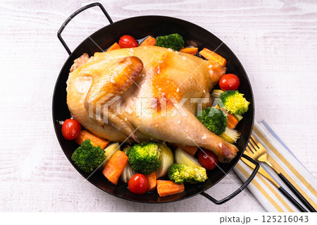 塩こうじローストチキン 125216043