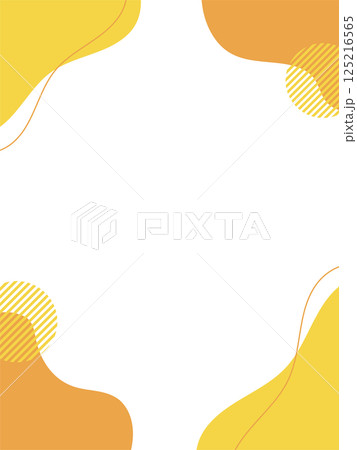 流体シェイプの背景イラスト素材 flat hand drawn fluid shapes 流体シェイプの背景イラスト素材 flat hand drawn fluid shapes 125216565