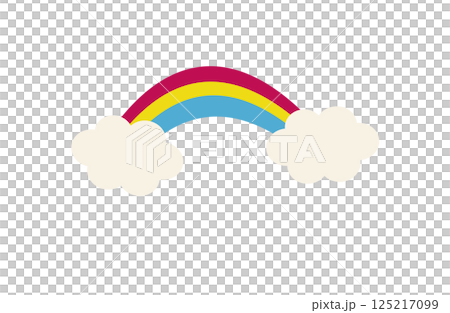 A rainbow connecting the clouds A rainbow connecting the clouds 125217099