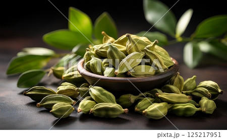 香り高いホールカルダモン2 香り高いホールカルダモン2 125217951