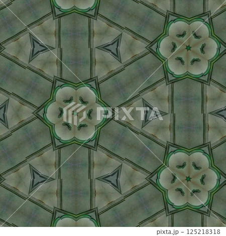 Stainless steel print design for wallcovering, wrapping paper, tiles, window grill, main door, stair railing etc 125218318