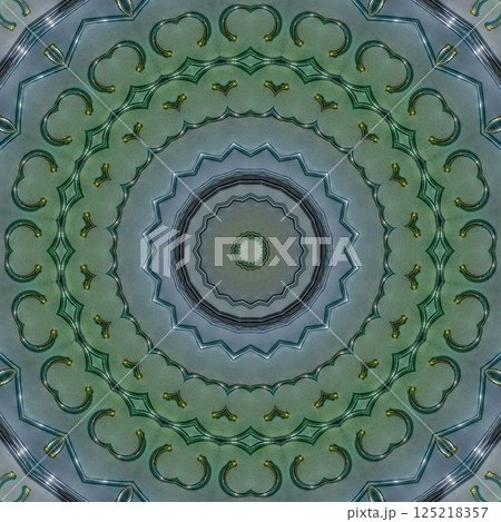 Stainless steel print design for wallcovering, wrapping paper, tiles, window grill, main door, stair railing etc 125218357