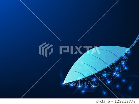 Sustainable innovation, natural leaves combined with technology, conveys Green Tech, which helps preserve the environment, does not destroy nature, and also saves energy. Sustainable innovation, natural leaves combined with technology, conveys Green Tech, which helps preserve the environment, does not destroy nature, and also saves energy. 125218778