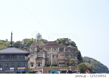 江の島弁天橋から風景 125219432