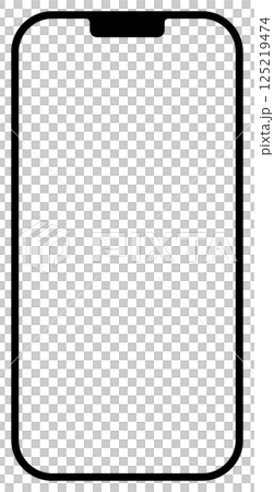 Smartphone screen frames, mockups and templates 125219474