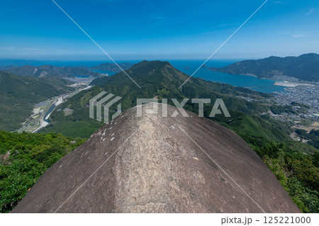 熊野古道伊勢路馬越峠から便石山、象の背 125221000