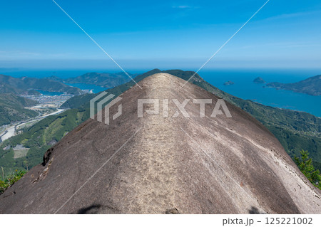 熊野古道伊勢路馬越峠から便石山、象の背 125221002