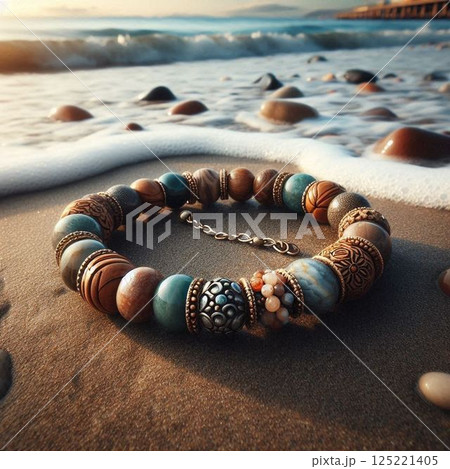 天然石を使ったブレスレット 天然石を使ったブレスレット 125221405