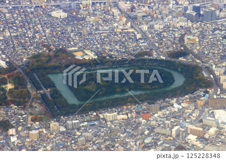 仁徳天皇陵古墳(航空写真・堺市) 仁徳天皇陵古墳(航空写真・堺市) 125228348