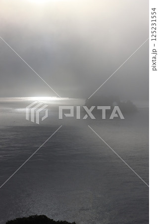 朝もやの海辺 朝もやの海辺 125231554