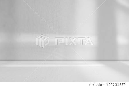 Background Floor Shadow Wall Kitchen Concrete White Texture Light Texture Abstract Mockup Product Marble Room Studio Display Plant Cement 3d Bg Minimal Shelft Bar Silhouette Leaves Backdrop Vintage. 125231872