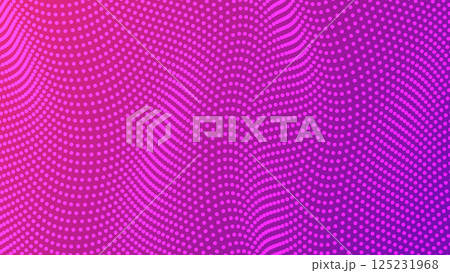 abstract purple background with wavy dots  125231968