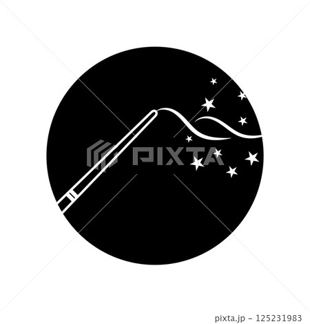 magic wand icon logo vector illustration design template magic wand icon logo vector illustration design template 125231983