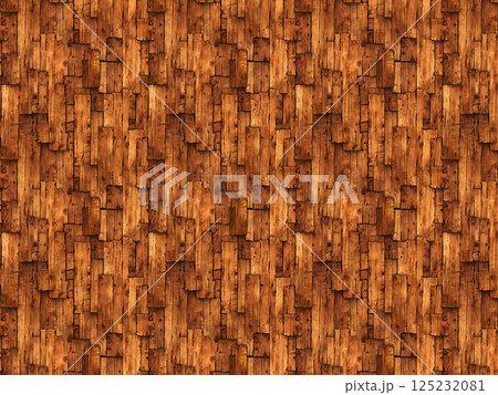 木の板の背景「AI生成画像」 125232081