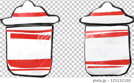 Stylish canister handcraft 125232188