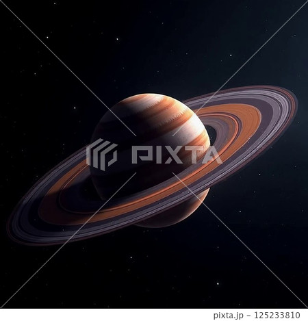 gas giant with colorful rings, glowing softly, dark background, minimal and serene gas giant with colorful rings, glowing softly, dark background, minimal and serene 125233810