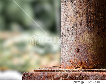 Natural Rusty Metal Surface Pattern Texture Natural Rusty Metal Surface Pattern Texture 125234099