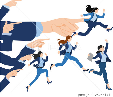 目標達成へのロードマップのイラスト 125235151