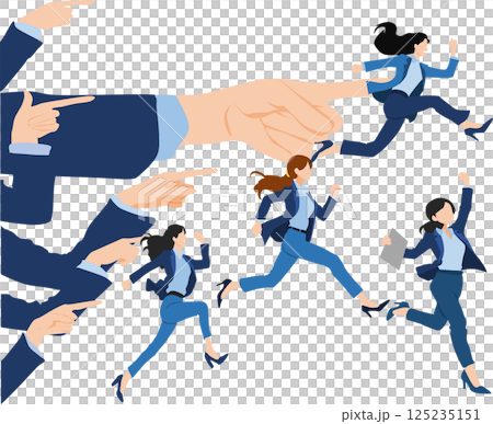 目標達成へのロードマップのイラスト 125235151